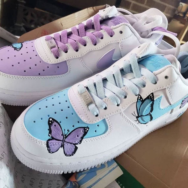 Different Colors Butterfly Custom Air Force 1
