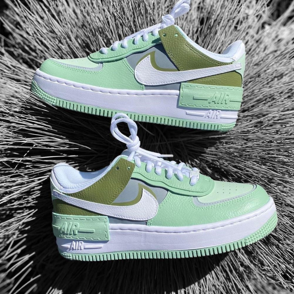 Dark Green Shadow Custom Air Force 1