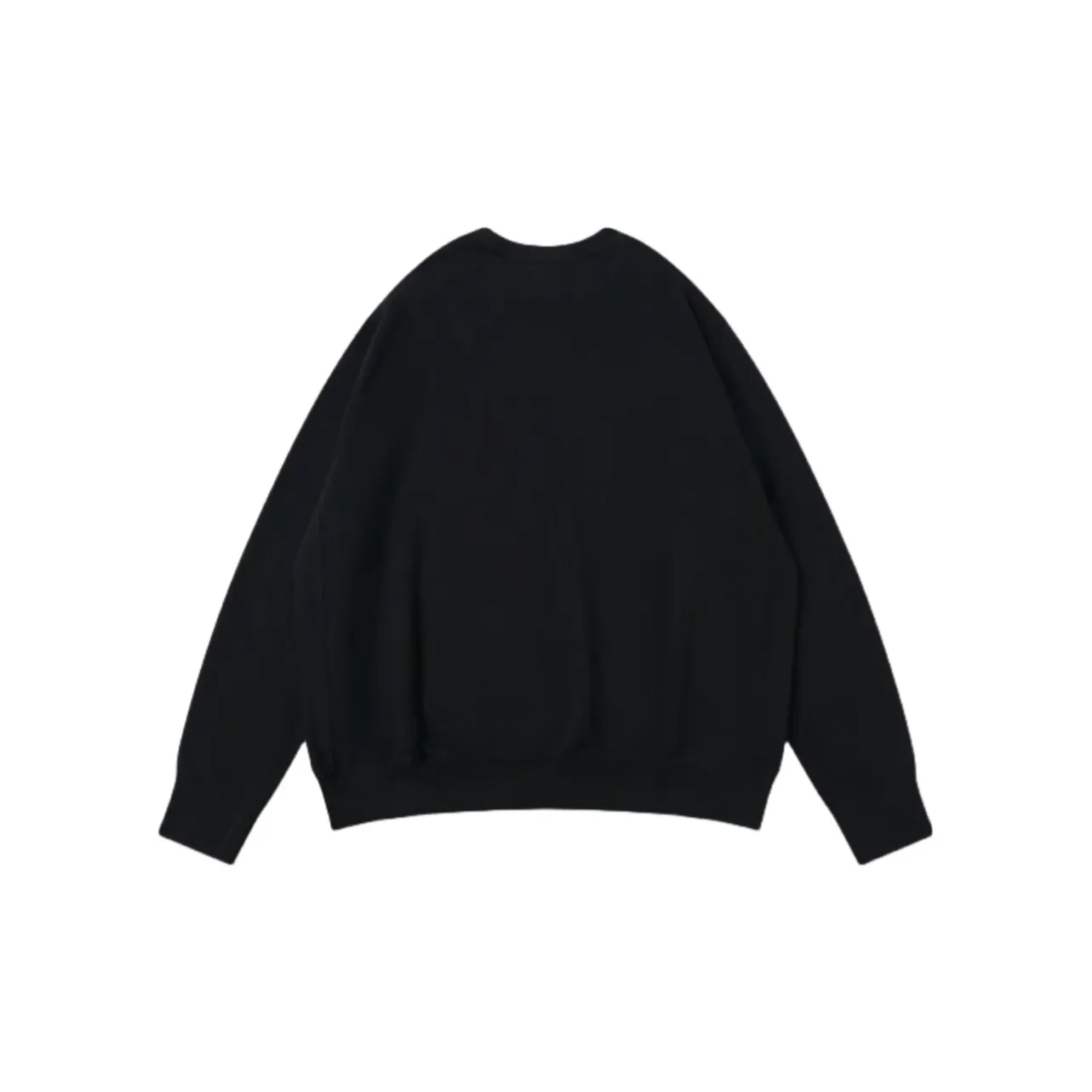 Custom Embroidery Nike Sweatshirt Black With Floral Crescent Design