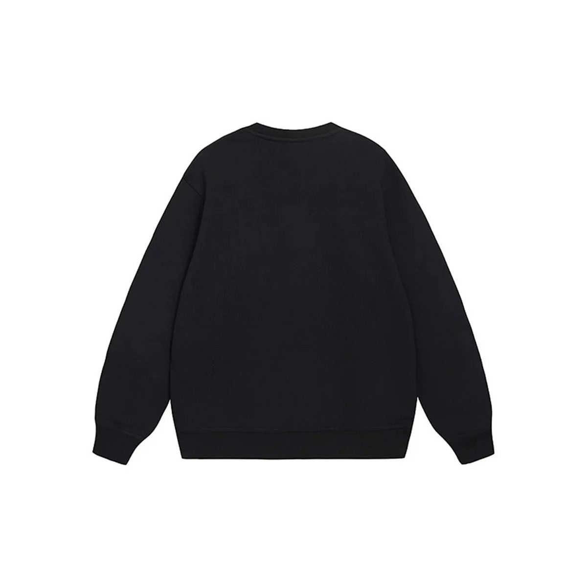 Custom Nike Sweatshirt Black With Paisley - pattern Patches