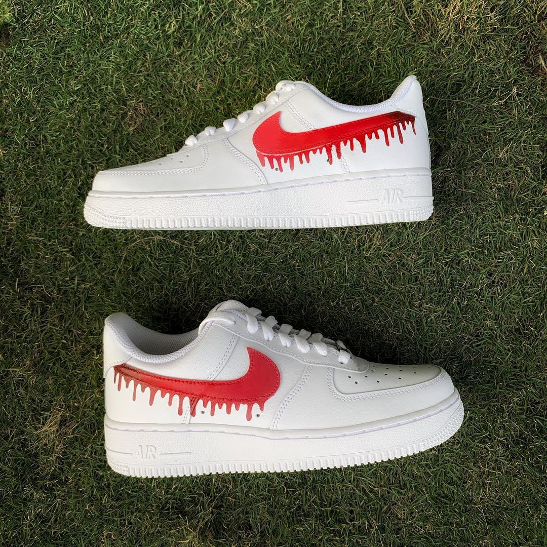 Red Drop Custom Air Force 1