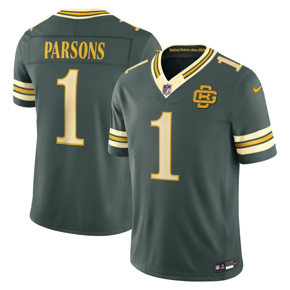 Micah Parsons Green Bay Packers Green NFL jersey
