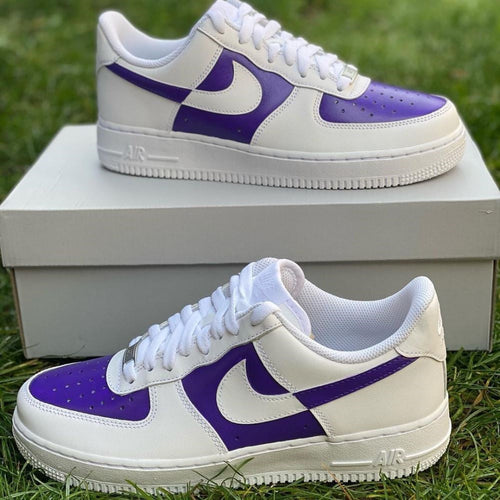 Purple Smooth Custom Air Force 1