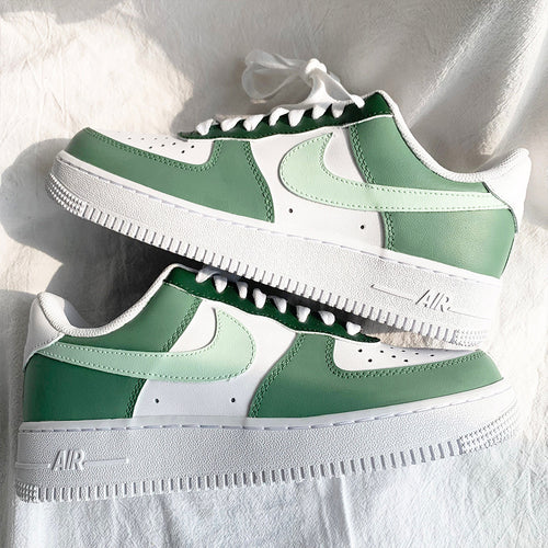 Custom Sneaker Sage Green
