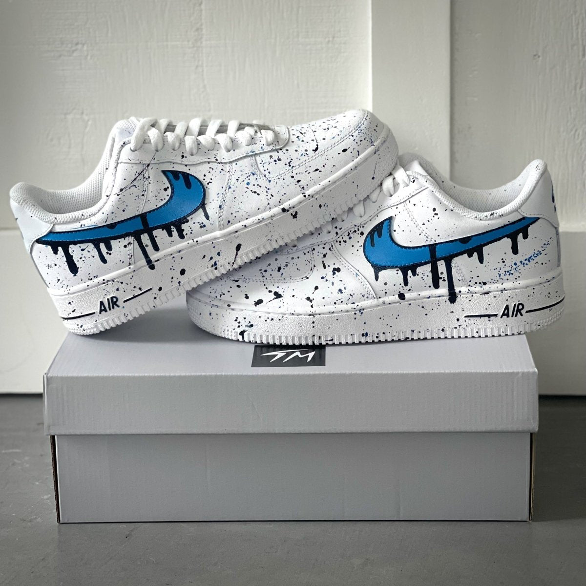 Custom Sneaker Drip Speckle