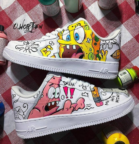 Custom Sneaker Spongebob