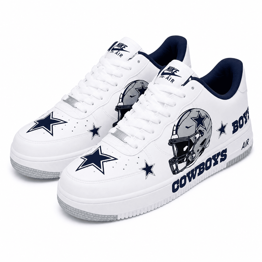 Custom Sneaker Dallas Cowboys White