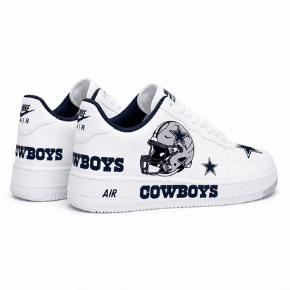 Custom Sneaker Dallas Cowboys White