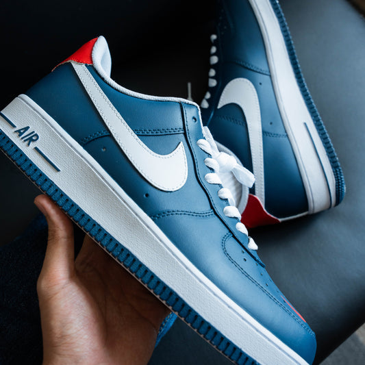 Blue White low Custom Air Force 1