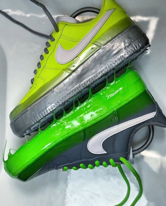 Green Venom Custom Air Force 1