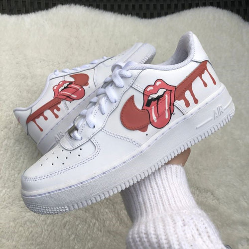 Red Lips Custom Air Force 1