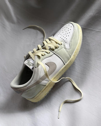 Classical  Light Cyan Gray White Custom Air Force 1