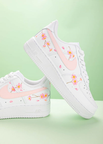 Pink Peach Blossom Custom Air Force 1