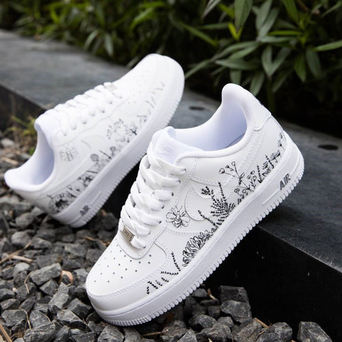 Sketch Doodle Custom Air Force 1