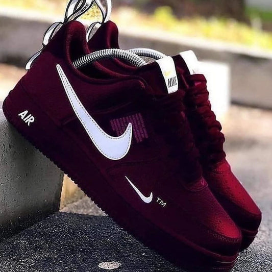 Dark Red Custom Air Force 1