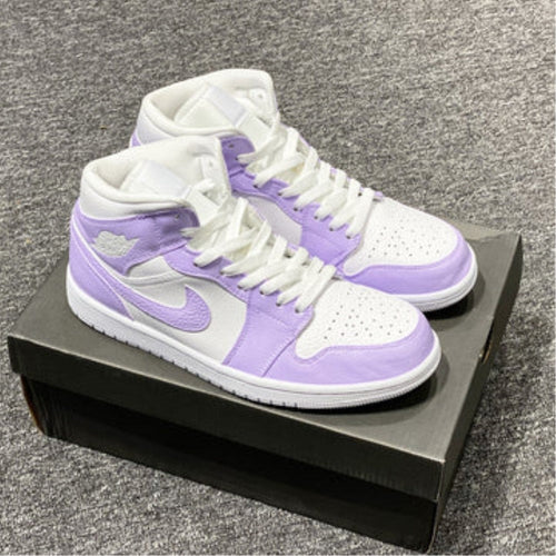 Purple Custom Air Jordan 1 Mid