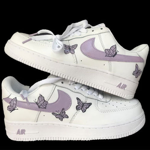 Fantasy Purple butterfly Custom Air Force 1