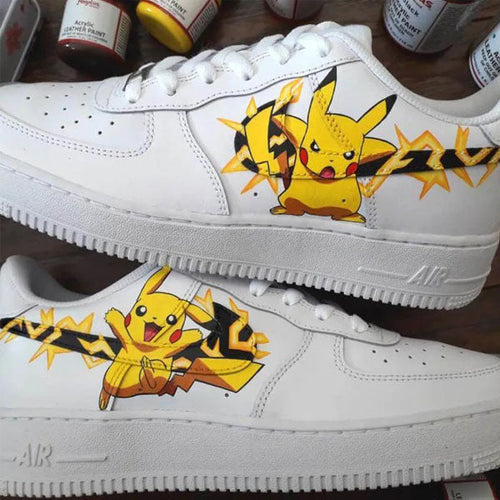 Pikachu Yellow Custom Air Force 1