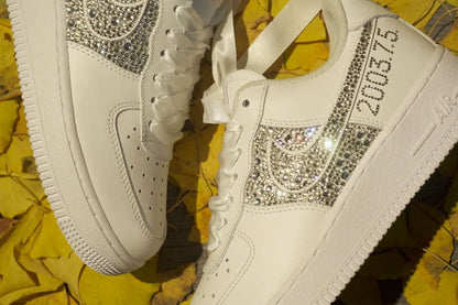 Crystal Ribbon Commemorative Edition Custom Air Force 1