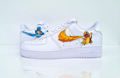 Pokémon Cartoon Graffiti Custom Air Force 1