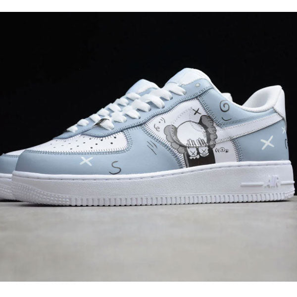 Kaws Art Grey Custom Air Force 1