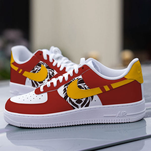 Harry Potter Gryffindor Hand-drawn Custom Air Force 1