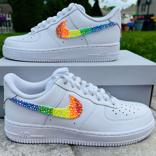 Rainbow Crystal Custom Air Force 1