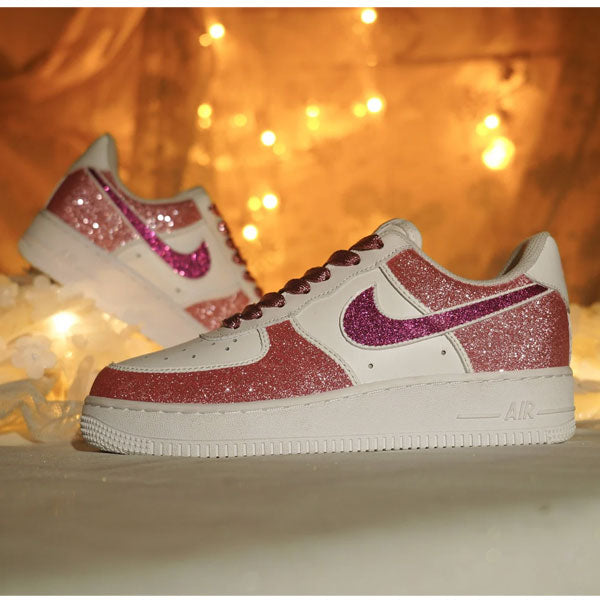 Pearlescent Red Custom Air Force 1