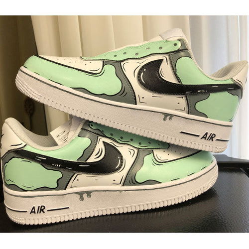 Mint Green Comics Custom Air Force 1