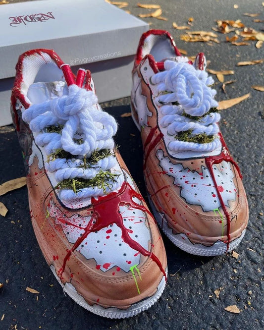 Gosht Bloody Red Custom Air Force 1