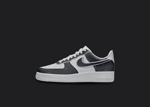 Black White Custom Air Force 1
