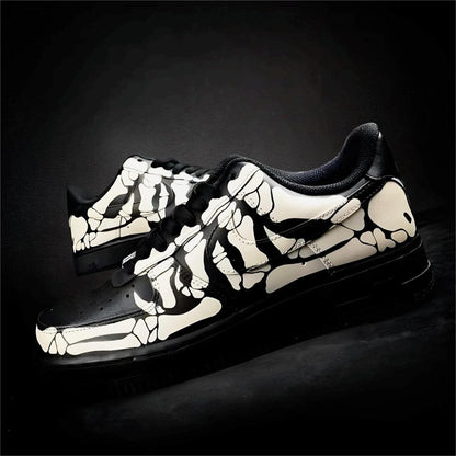 White Skull Custom Air Force 1