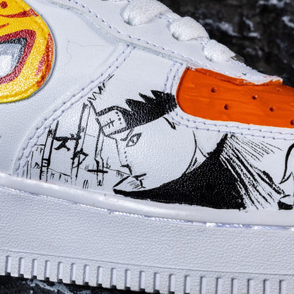 Naruto and Kurama Custom Air Force 1