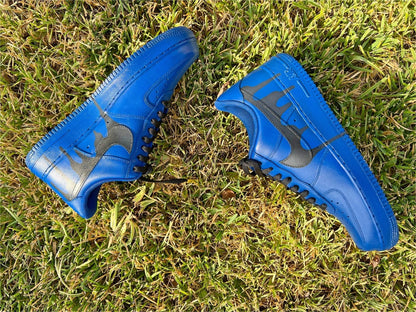 Blue Black Custom Air Force 1