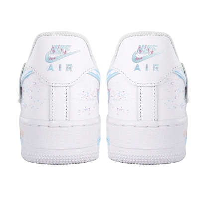 Simple Figure Purple Blue Custom Air Force 1