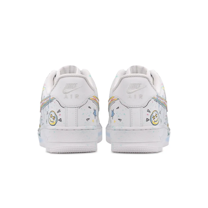Simple Figure Yellow Custom Air Force 1
