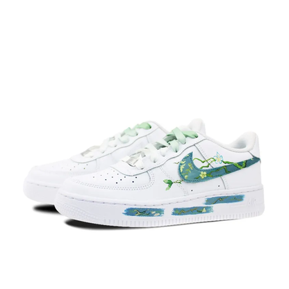 Green Jasmine Custom Air Force 1