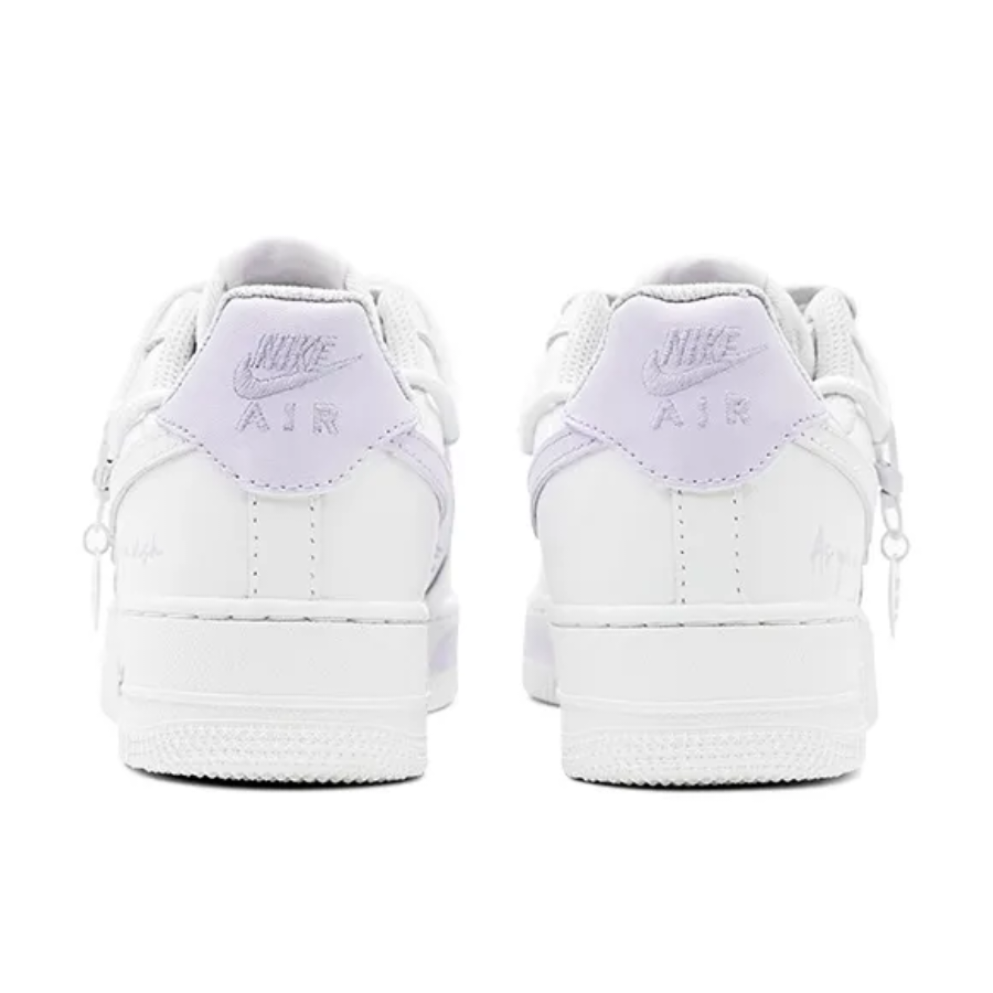 Extra Lace Purple Custom Air Force 1