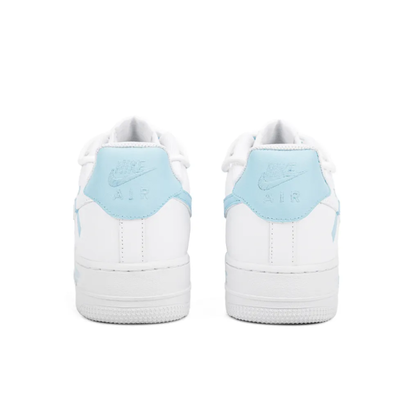 Extra Lace Broken Blue Custom Air Force 1