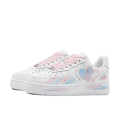 Light Blue Pink Heat Custom Air Force 1