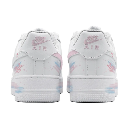 Light Blue Pink Heat Custom Air Force 1