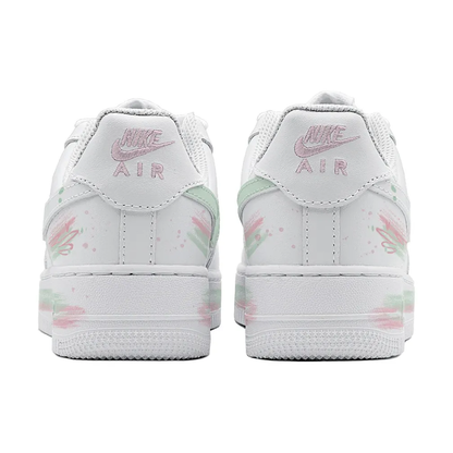 Light Green Pink Heat Custom Air Force 1