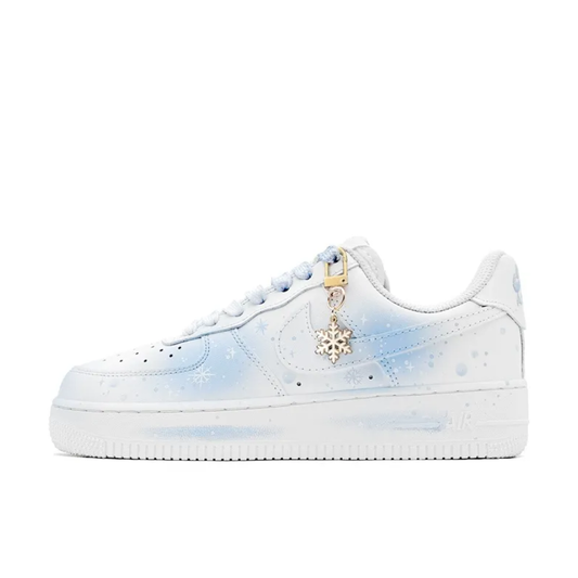 Blue Snowflake Custom Air Force 1