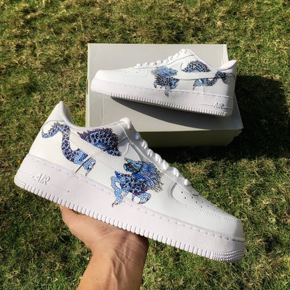 Blue Dragon Custom Air Force 1