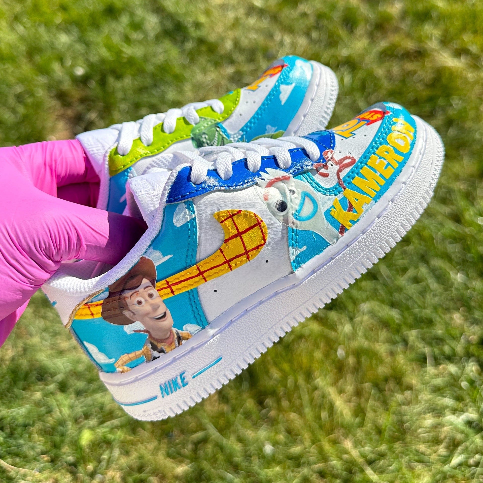 Toy Story Cartoon Custom Air Force 1