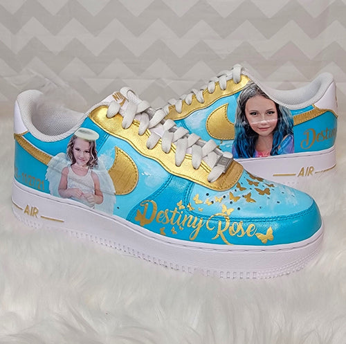 Hand Drawn Birthday Gifts Custom Air Force 1