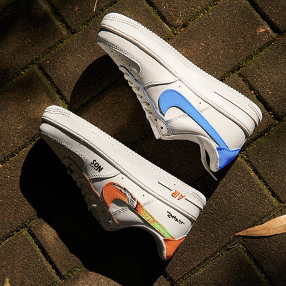 Blue Orange GTR Custom Air Force 1