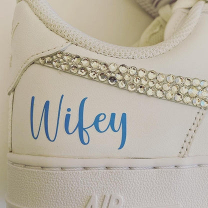 Diamond Wedding Shoes Custom Air Force 1