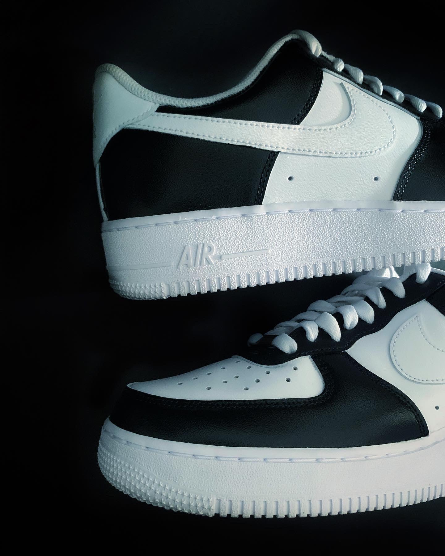 Classic Black White Custom Air Force 1
