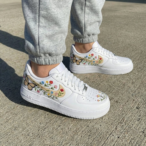 Butterfly Floral Custom Air Force 1